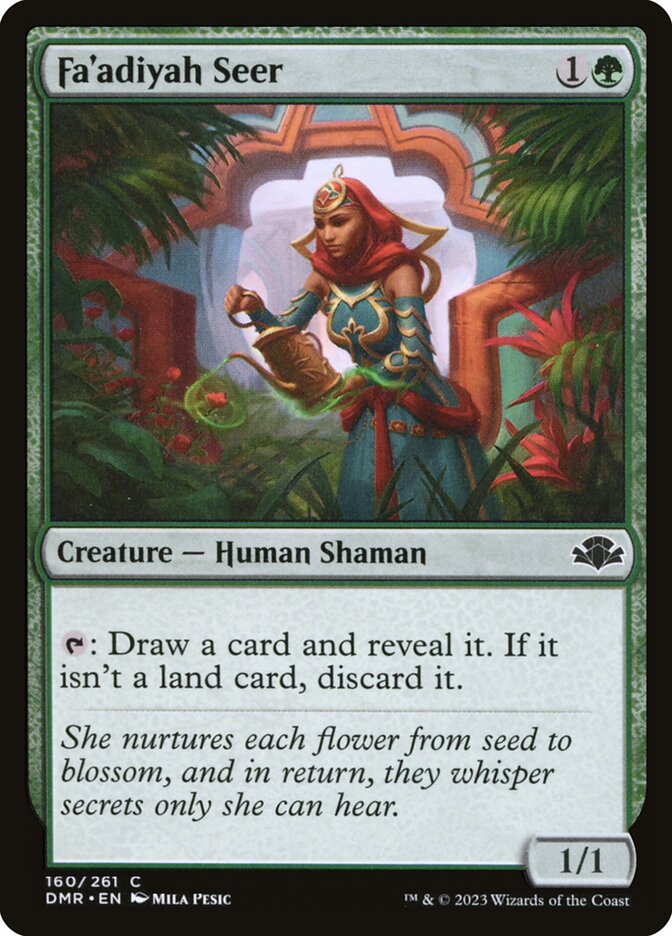 Fa'adiyah Seer 160 (Dominaria Remastered)  | Good Games Adelaide SA