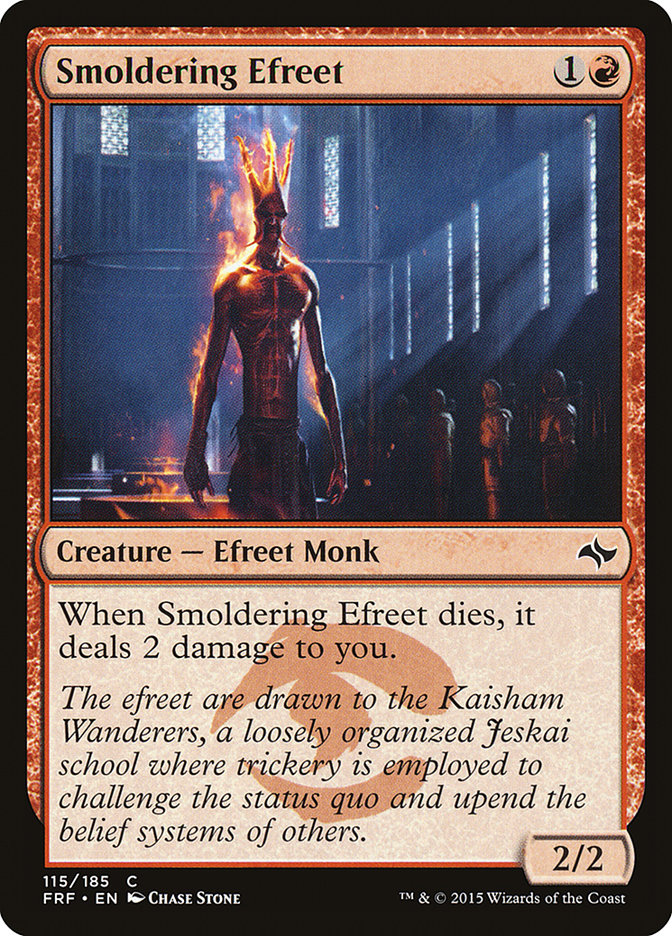 Smoldering Efreet 115 (Fate Reforged)  | Good Games Adelaide SA