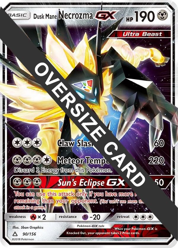 Dusk Mane Necrozma GX 90 156 090/156 (Jumbo Cards)  - Holofoil | Good Games Adelaide SA