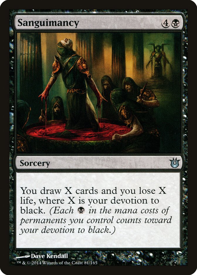 Sanguimancy 81 (Born of the Gods)  - Foil | Good Games Adelaide SA