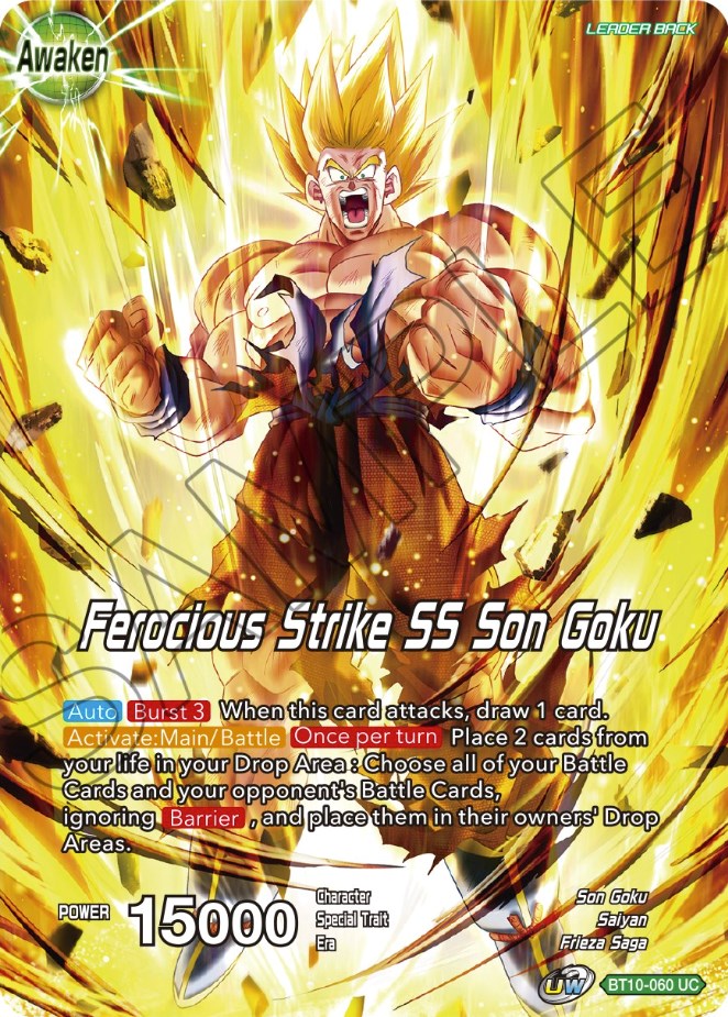 Son Goku // Ferocious Strike SS Son Goku (BT10-060) [Theme Selection: History of Son Goku] | Good Games Adelaide SA