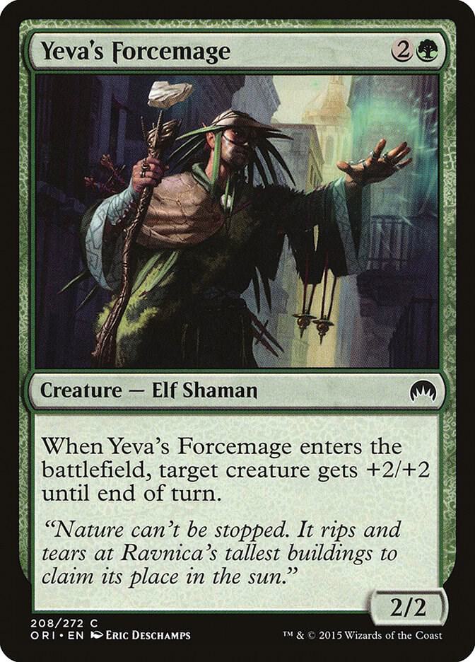 Yeva's Forcemage 208 (Magic Origins)  - Foil | Good Games Adelaide SA