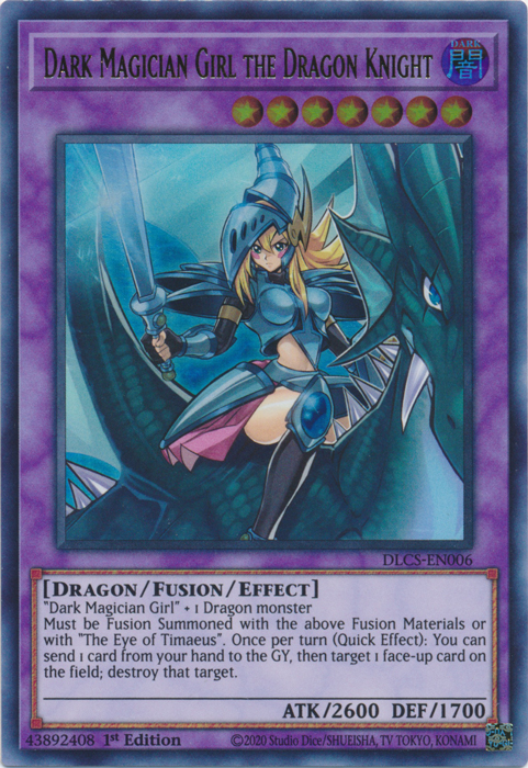 Dark Magician Girl the Dragon Knight [DLCS-EN006] Ultra Rare | Good Games Adelaide SA