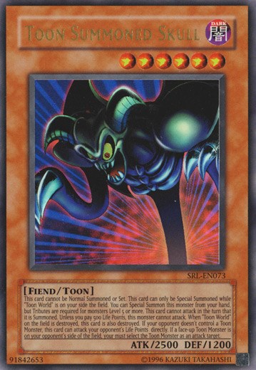 Toon Summoned Skull [SRL-EN073] Ultra Rare | Good Games Adelaide SA