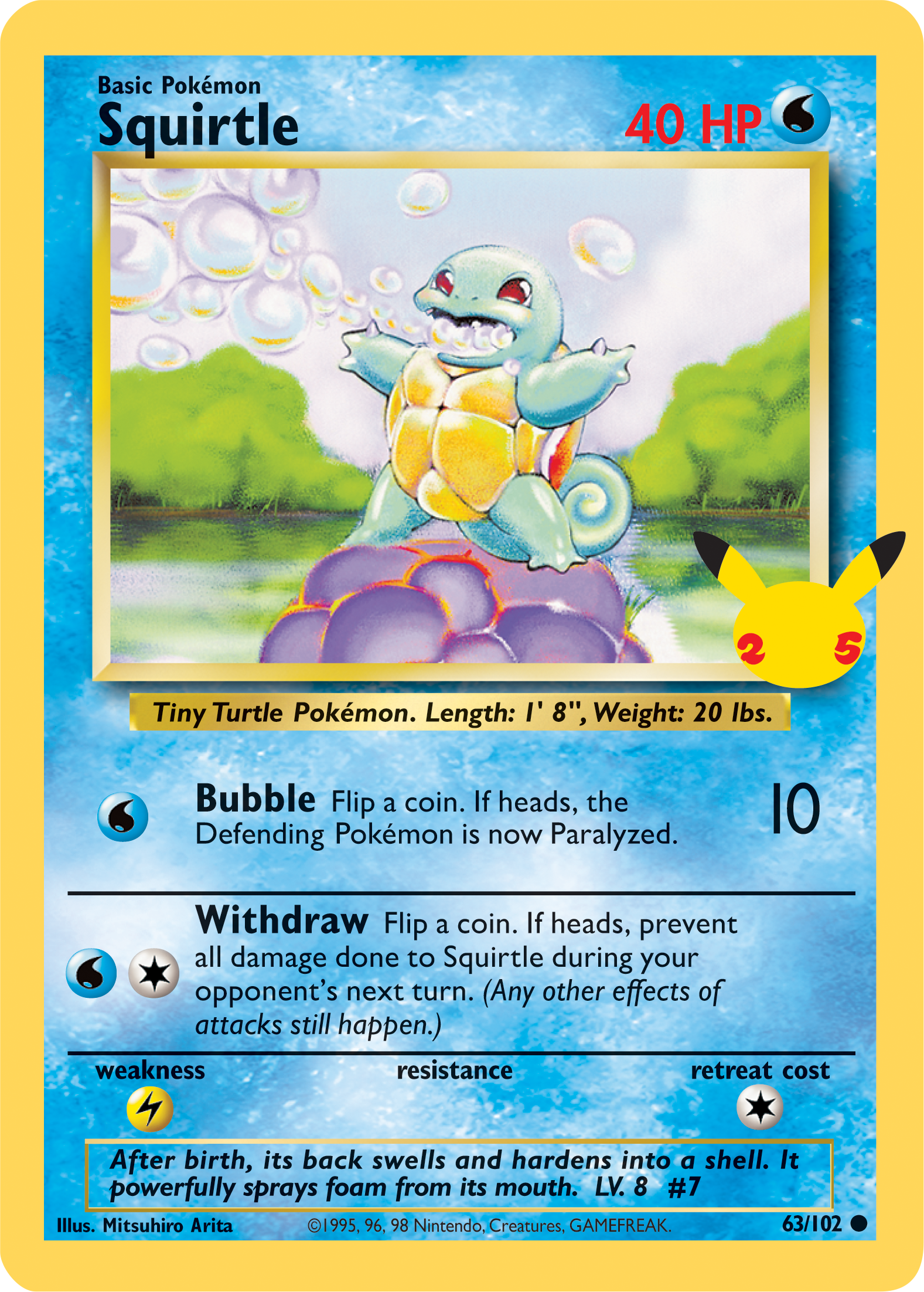 Squirtle (63/102) [First Partner Pack] | Good Games Adelaide SA