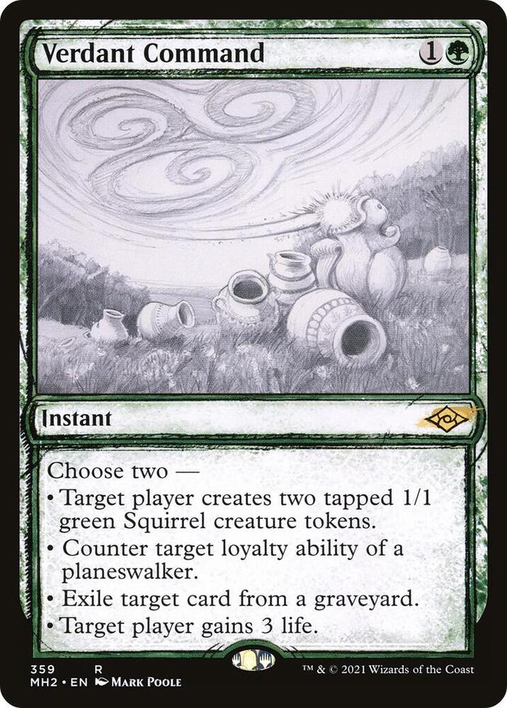 Verdant Command Showcase 359 (Modern Horizons 2)  | Good Games Adelaide SA