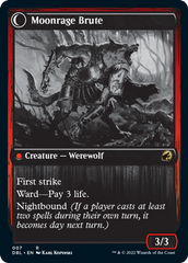 Brutal Cathar // Moonrage Brute [Innistrad: Double Feature] | Good Games Adelaide SA