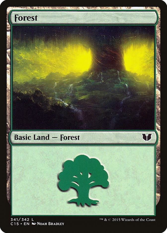 Forest 341 (Commander 2015)  | Good Games Adelaide SA
