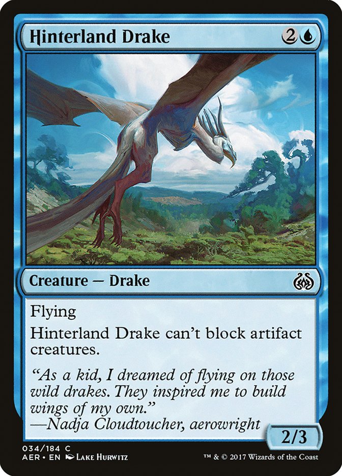 Hinterland Drake 34 (Aether Revolt)  | Good Games Adelaide SA