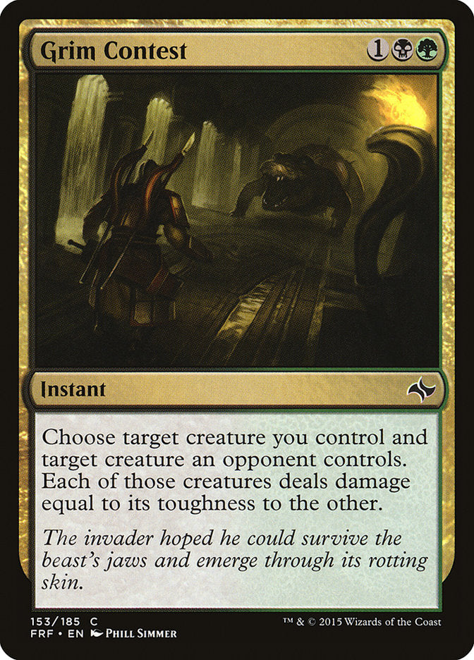 Grim Contest 153/185 (Fate Reforged)  | Good Games Adelaide SA