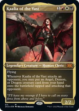 Kaalia of the Vast Foil Etched 511 (Double Masters 2022)  - Foil | Good Games Adelaide SA