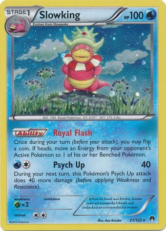 Slowking (21/122) (Cosmos Holo) [XY: BREAKpoint] | Good Games Adelaide SA