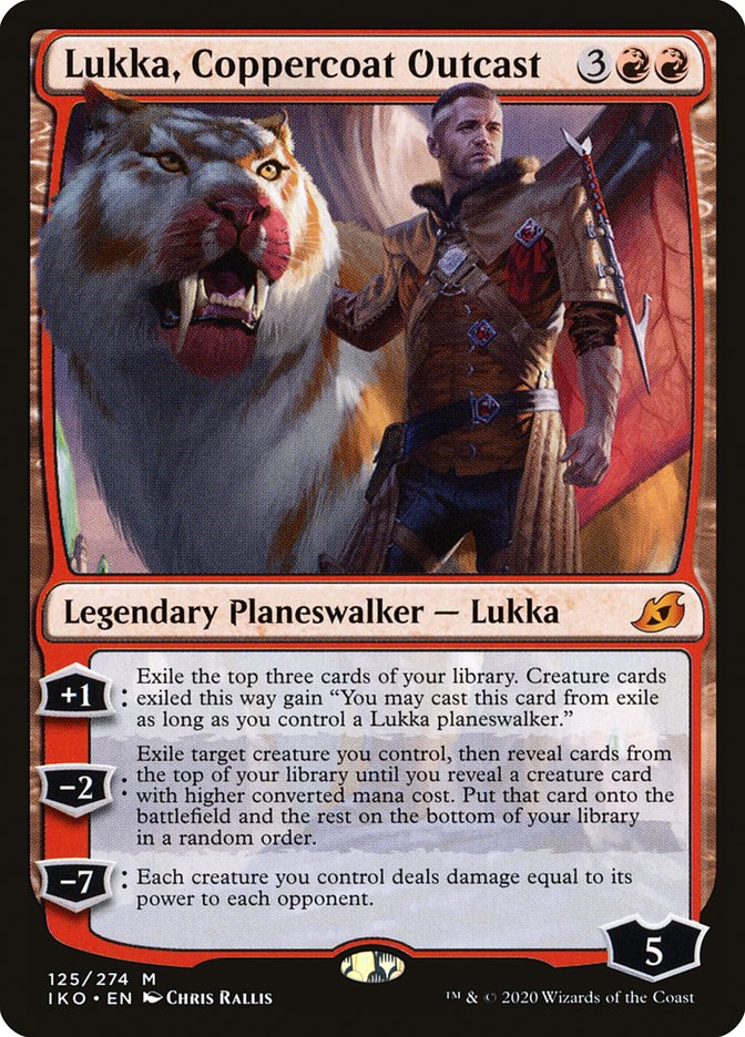Lukka, Coppercoat Outcast 125 (Ikoria: Lair of Behemoths)  | Good Games Adelaide SA