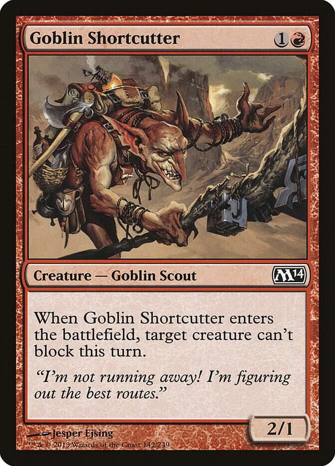 Goblin Shortcutter 142 (Magic 2014 (M14))  | Good Games Adelaide SA