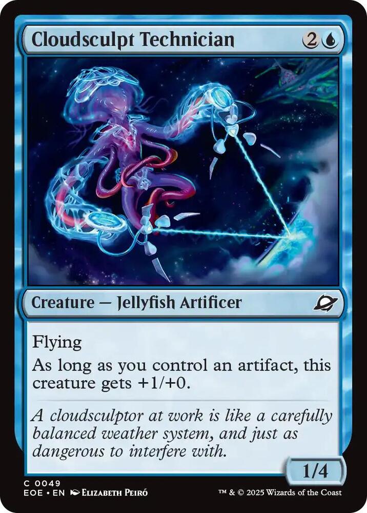 Cloudsculpt Technician 49 (Edge of Eternities)  - Foil | Good Games Adelaide SA