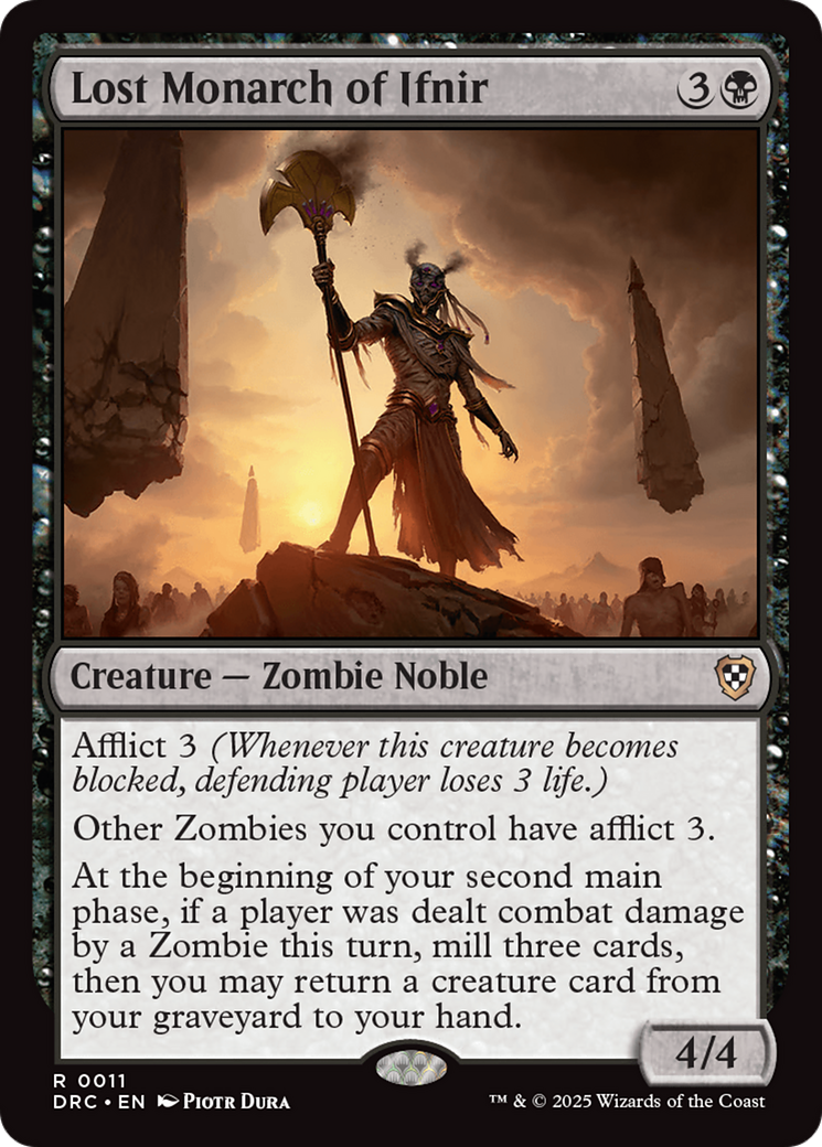 Lost Monarch of Ifnir [Aetherdrift Commander] | Good Games Adelaide SA