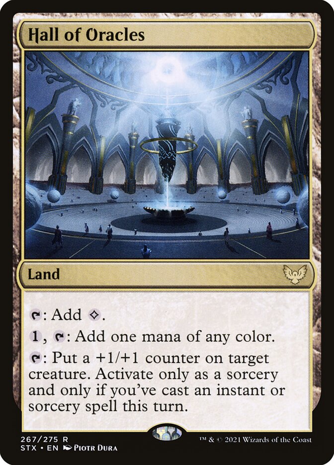 Hall of Oracles 267 (Strixhaven: School of Mages)  - Foil | Good Games Adelaide SA