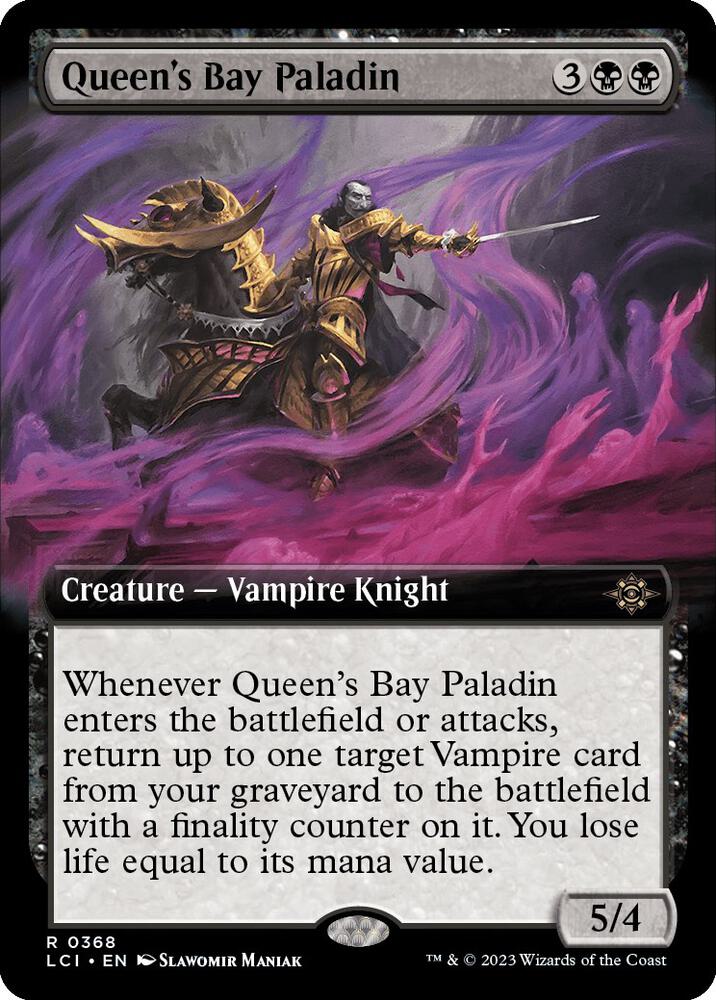 Queen's Bay Paladin 368/291 (The Lost Caverns of Ixalan)  - Extended Art | Good Games Adelaide SA