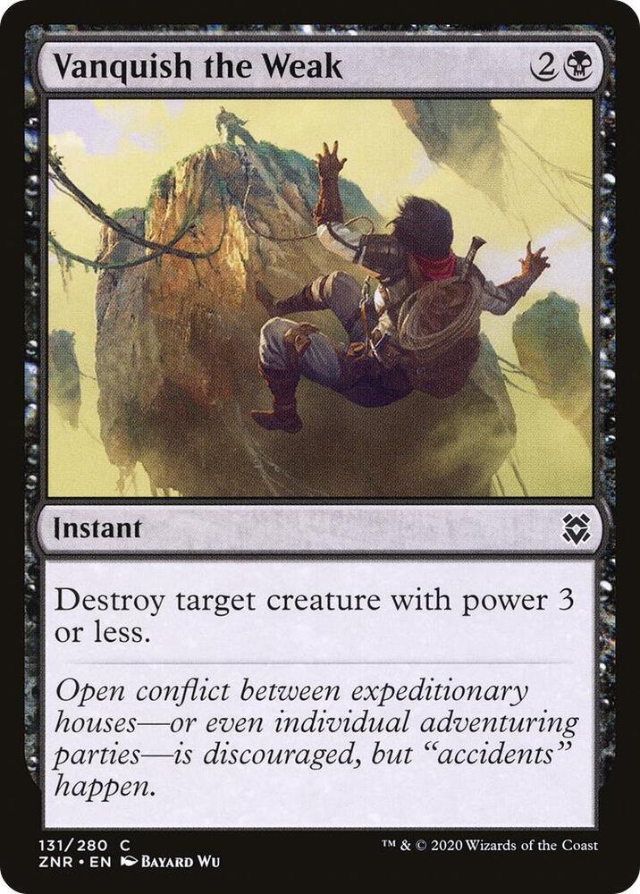 Vanquish the Weak 131/280 (Zendikar Rising)  | Good Games Adelaide SA