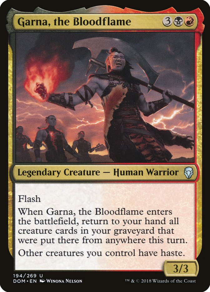 Garna, the Bloodflame [Dominaria] | Good Games Adelaide SA