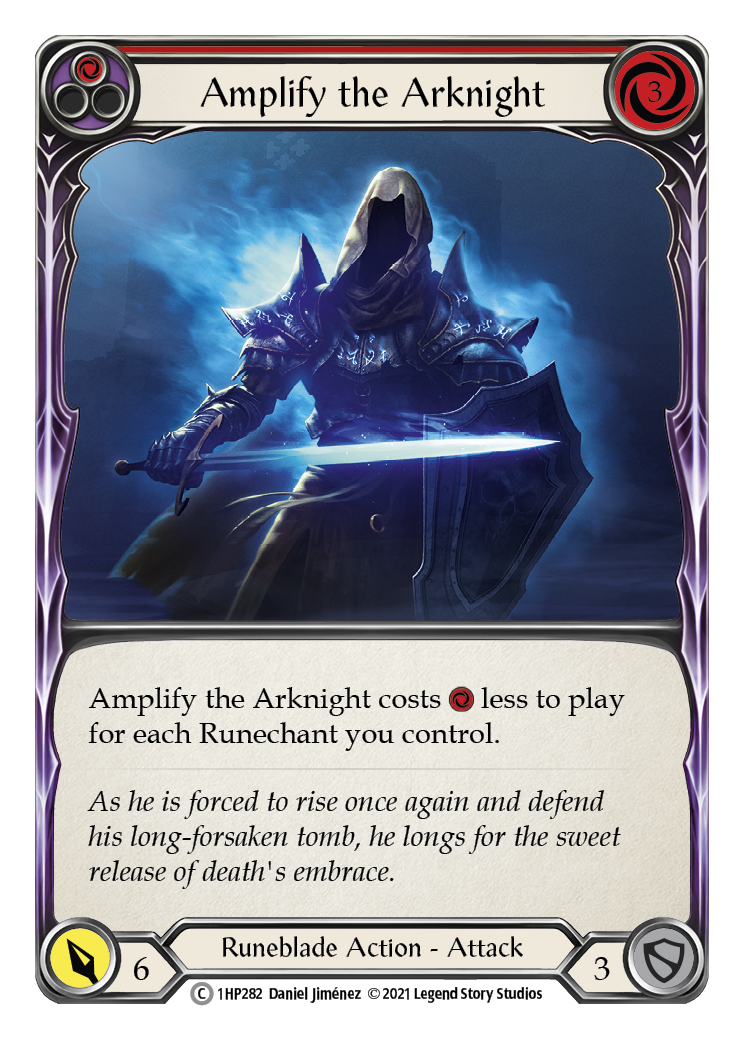 Amplify the Arknight (Red) [1HP282] | Good Games Adelaide SA