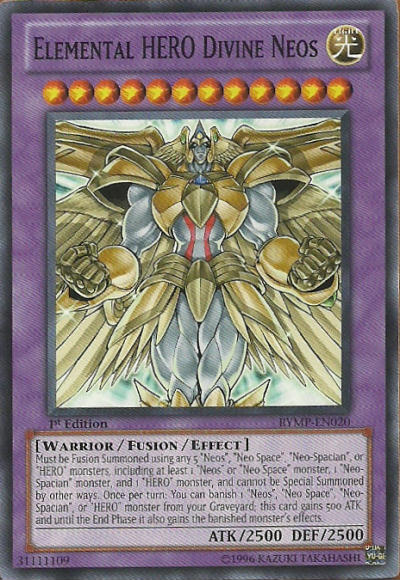 Elemental HERO Divine Neos [RYMP-EN020] Common | Good Games Adelaide SA