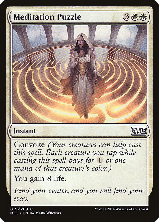 Meditation Puzzle 19 (Magic 2015 (M15))  - Foil | Good Games Adelaide SA