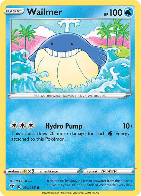 Wailmer 031/185 (SWSH04: Vivid Voltage)  | Good Games Adelaide SA