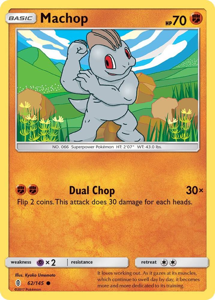 Machop 62/145 (SM - Guardians Rising)  | Good Games Adelaide SA
