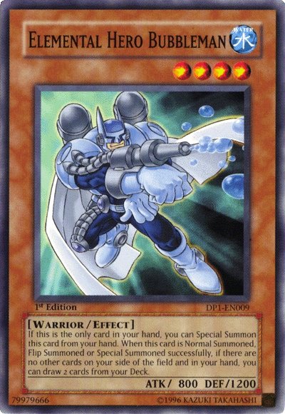 Elemental Hero Bubbleman [DP1-EN009] Common | Good Games Adelaide SA