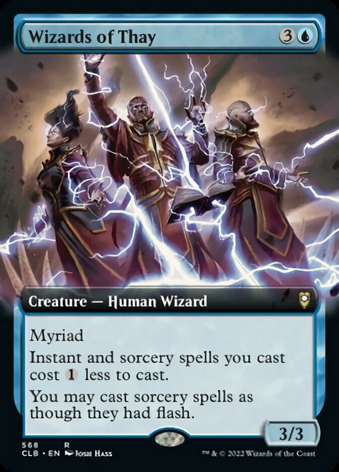 Wizards of Thay (Extended Art) [Commander Legends: Battle for Baldur's Gate] | Good Games Adelaide SA