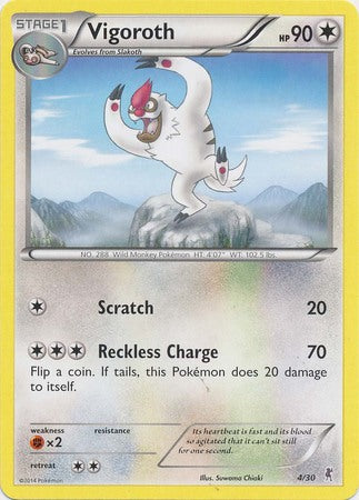 Vigoroth (4/30) [XY: Trainer Kit 1 - Bisharp] | Good Games Adelaide SA
