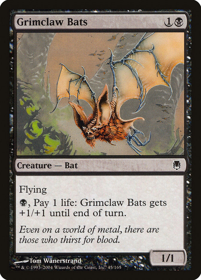 Grimclaw Bats 45 (Darksteel)  | Good Games Adelaide SA