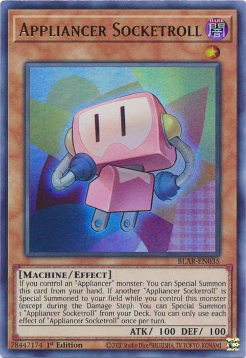 Appliancer Socketroll [BLAR-EN035] Ultra Rare | Good Games Adelaide SA