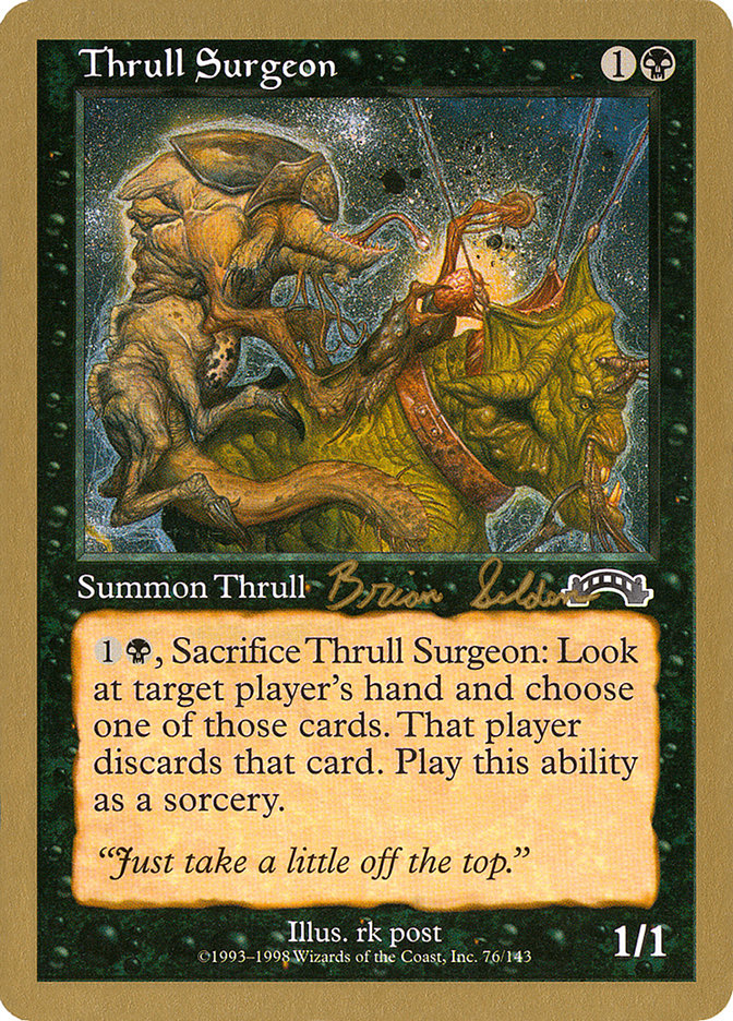 Thrull Surgeon (Brian Selden) [World Championship Decks 1998] | Good Games Adelaide SA
