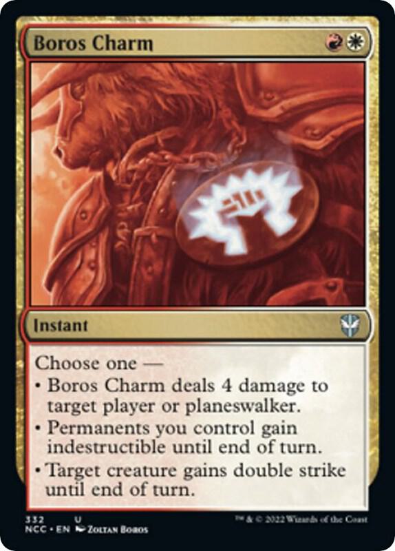 Boros Charm 332 (Commander: Streets of New Capenna)  | Good Games Adelaide SA
