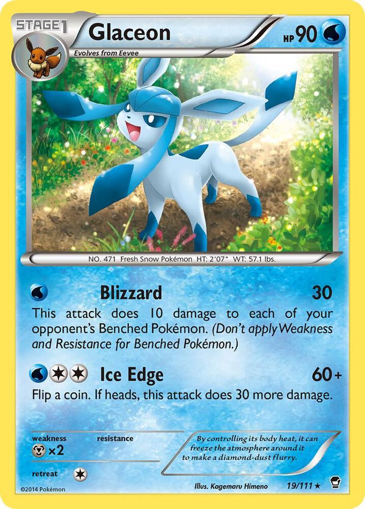 Glaceon 19/111 (XY - Furious Fists)  | Good Games Adelaide SA