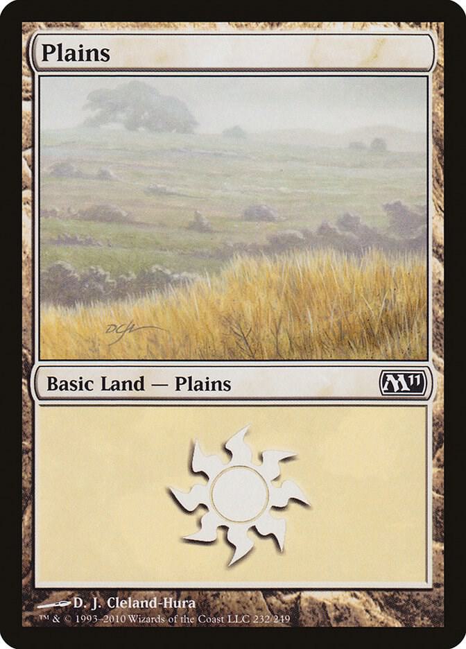 Plains 232 (Magic 2011 (M11))  - Foil | Good Games Adelaide SA