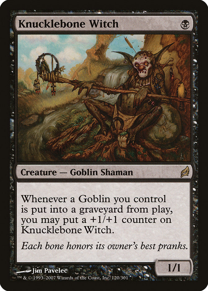 Knucklebone Witch 120 (Lorwyn)  - Foil | Good Games Adelaide SA