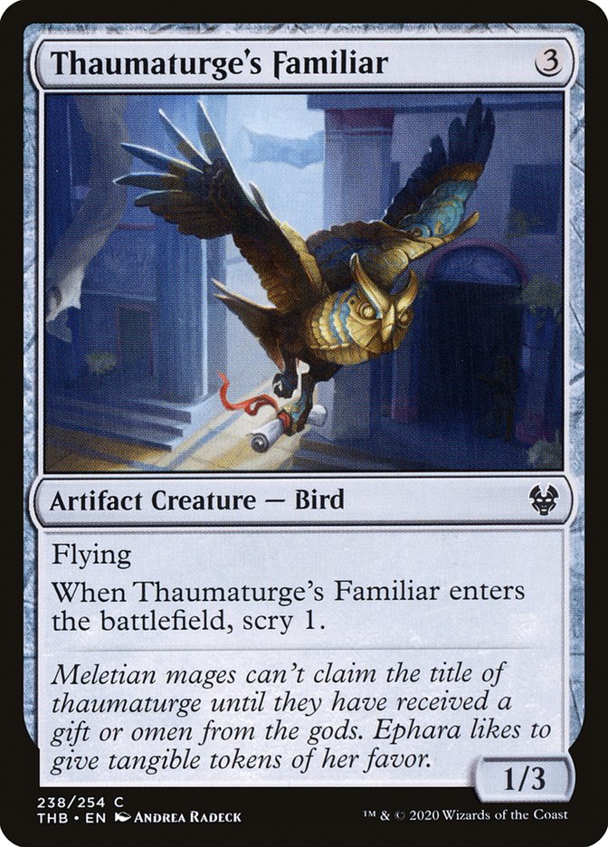 Thaumaturge's Familiar [Theros Beyond Death] | Good Games Adelaide SA