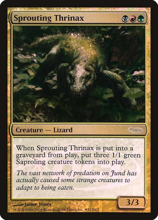 Sprouting Thrinax 21 (WPN & Gateway Promos)  - Foil | Good Games Adelaide SA