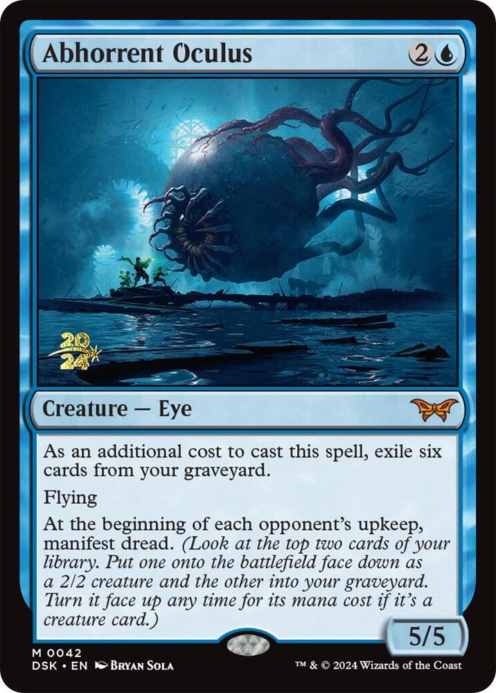 Abhorrent Oculus 42 (Prerelease Cards)  - PreRelease Foil | Good Games Adelaide SA