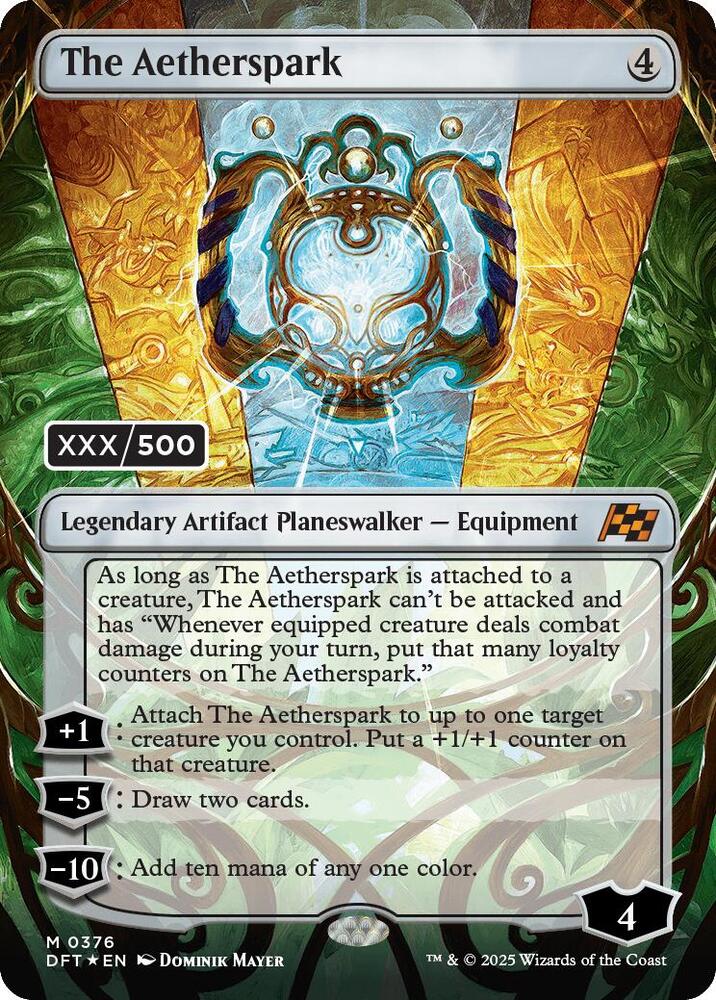 The Aetherspark Serial Numbered 376 (Aetherdrift)  - Foil | Good Games Adelaide SA