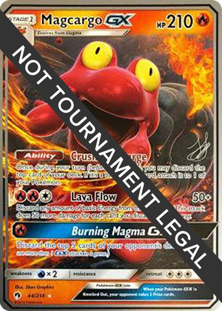 Magcargo GX 2019 Henry Brand 44/214 (World Championship Decks)  | Good Games Adelaide SA