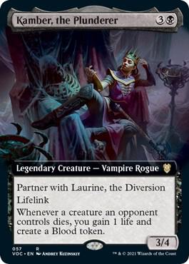 Kamber the Plunderer Extended Art 57 (Commander: Innistrad: Crimson Vow)  | Good Games Adelaide SA