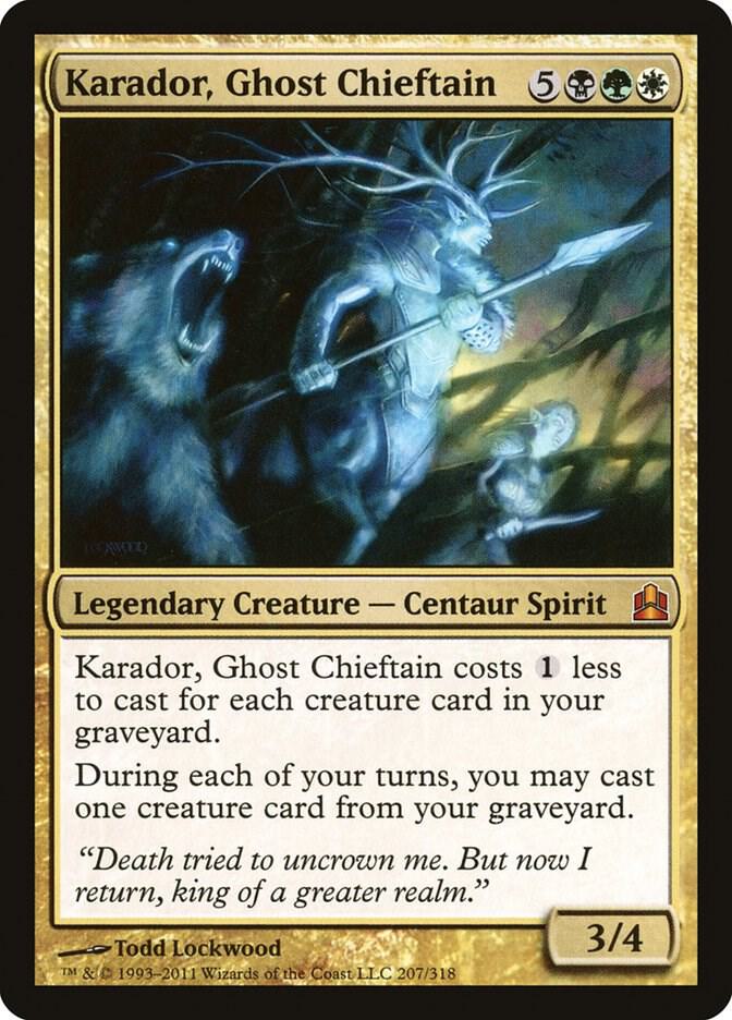 Karador, Ghost Chieftain 207 (Commander)  | Good Games Adelaide SA