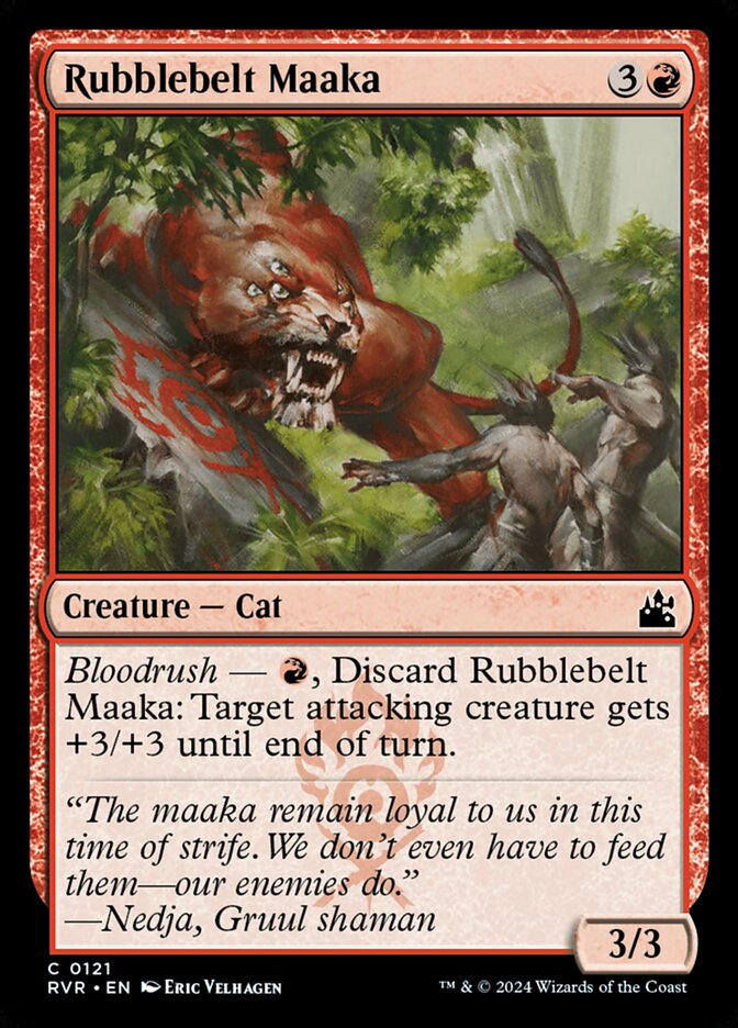 Rubblebelt Maaka 121 (Ravnica Remastered)  | Good Games Adelaide SA