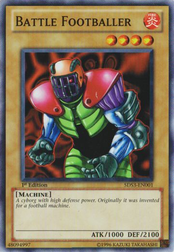 Battle Footballer [5DS3-EN001] Common | Good Games Adelaide SA