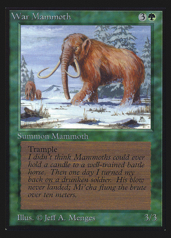 War Mammoth (CE) [Collectors’ Edition] | Good Games Adelaide SA