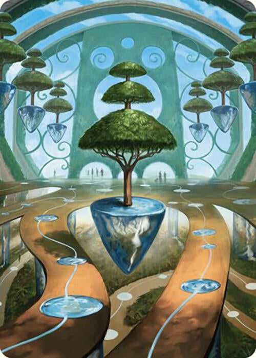 Rejuvenating Springs Art Card 48 (Art Series: Commander Masters)  | Good Games Adelaide SA